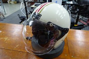 マルシン工業　ジェットヘルメット　アイボリー　サイズ57‐60㎝