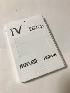 maxell iVDR-S HDD 250GB カセットハードディスク アイヴィ