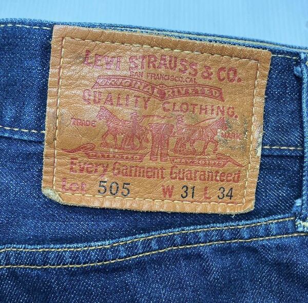 送料無料　リーバイス デニム 505 Levi's 31 34 3959