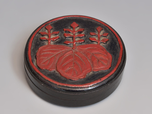  era stone ground paint (....)... writing incense case tea utensils lacquer industrial arts lacquer tree industrial arts beautiful goods b8289