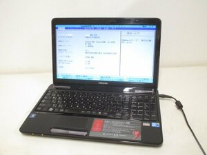 S1063S 東芝 dynabook EX/66MBLS Core ｉ5 M450 2.40GHｚ メモリ2GB HDDなし ブルーレイ搭載機種 BIOS起動 ジャンク