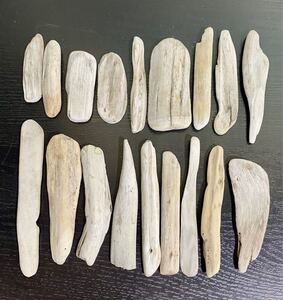 272☆ 平たい 流木 6〜13.5センチ ハンドメイド インテリア シーアート