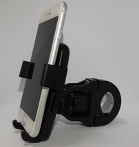 360度回転 iPhone等 ナビ GPS ホルダー バイク オートバイ 自転車 iPhone_画像1