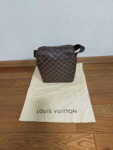 【美品】ルイヴィトン ショルダーバッグ ダミエ トロターボブール N41135 LOUIS VUITTON