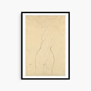 Egon Schiele エゴンシーレ 表現主義 抽象画 ファインアート 絵画ポスター ビンテージアート モダンアート 現代アート ドローイング