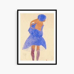 Egon Schiele エゴンシーレ 表現主義 抽象画 ファインアート 絵画ポスター ビンテージアート モダンアート 現代アート ポートレート