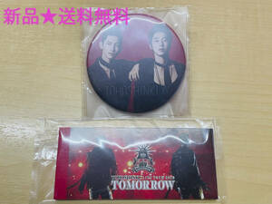 新品/送料無料★東方神起 缶ミラー&メモ帳 セット[LIVE TOUR XV&TOMORROW]非売品★グッズ #ユノ&チャンミン TB ファンミ まとめ