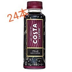 コーヒー COSTA コスタ コーヒー ブラック 無糖 270ml×24本