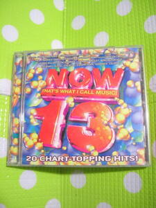 即決『同梱歓迎』CD◇NOW13THAT'S WHAT I CALL MUSIC! 20CHART-TOPPING HITS!◎CDxDVDその他多数出品中♪J317