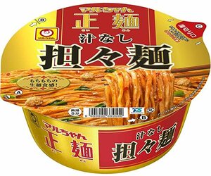 マルちゃん正麺　汁なし担々麺　東洋水産