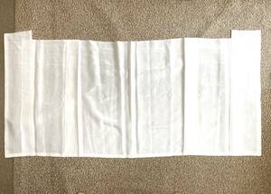 正絹絹混合ランダムの白色布生地大量あり付け比翼クリーニング済み正絹絹混合ランダム送料無料ハンドメイド素材に大量布生地正絹白色