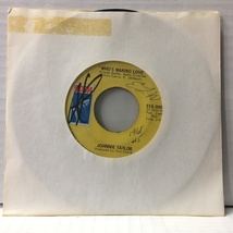 洗浄済 EP 7inch Johnnie Taylor Who's Making Love US盤_画像1