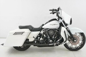  белый baga- полный custom FLHX1580 Street g ride три .. способ V&H full exhaust передний и задний (до и после) RSD колесо & ротор & воздушный фильтр задняя передача есть 