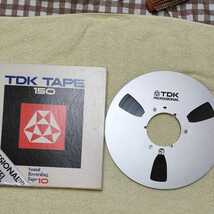 TDKオープンリール10号テープつきます。_画像1
