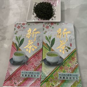 静岡県産 やぶきた 一番茶 2022年度新茶 100g×2袋 無農薬栽培 静岡茶