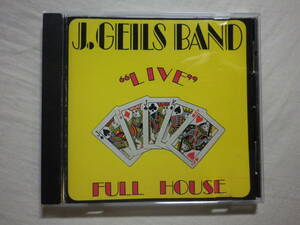 『J. Geils Band/Live Fullhouse(1972)』(ATLANTIC 7241-2,USA盤,ライブ・アルバム,USロック,Peter Wolf)