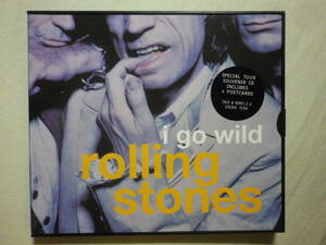 『The Rolling Stones/I Go Wild(1995)』(特殊ケース仕様,VSCDX 1539,UK盤,4track,ポストカード封入)