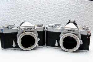 Nikon ニコン 昔の高級一眼レフカメラ（FTボディ + FTボディ）2台まとめて 希少品