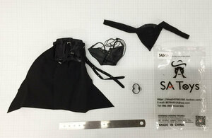 SA047da- clock clothes set SA Toys 1/6 Dark Rock Set Detachable Long skirt