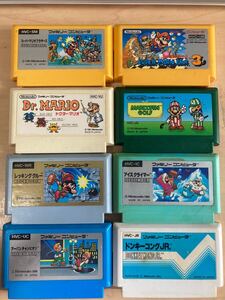 中古ファミコンソフト 8本【任天堂セット】