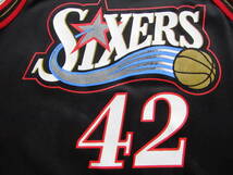 激レア！ NBA ジェリー・スタックハウス 76ers SIXERS シクサーズ Champion チャンピオン ヴィンテージ ユニフォーム タンクトップ シャツ_画像3