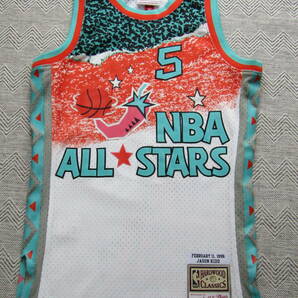激レア！ NBA 1996 ★ ALL-STAR オールスター KIDD #5 ジェイソン・キッド Mitchell&Ness ミッチェルアンドネス ユニフォーム 当時物