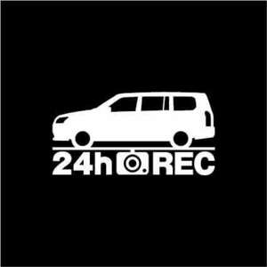 [do RaRe ko] Toyota Probox [160 серия ]24 час видеозапись средний стикер 