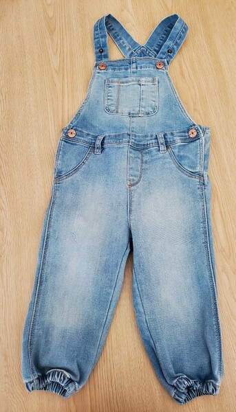 H&Mデニムオーバーオール デニムサロペット