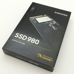 SAMSUNG 980 1TB 1000GB MZ-V8V1T0B/EC M.2 2280 PCIe3.0 NVMe TLC