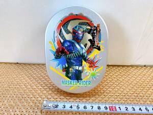 送料520円！　貴重　レトロ　仮面ライダーヒビキ　アルミ弁当箱　キャラクターランチボックス　長期保管品　現状品