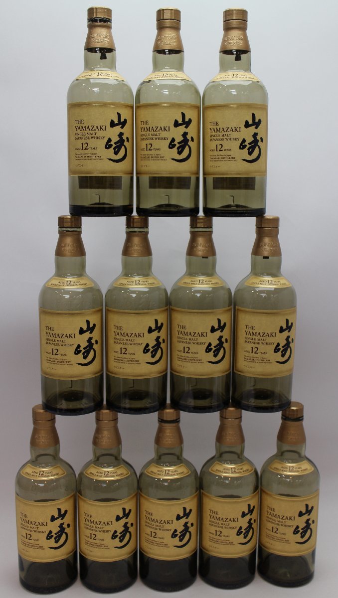 ヤフオク! -「山崎 12年 12本」(日本) (ウイスキー)の落札相場・落札価格