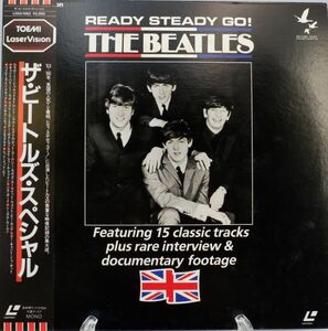 e2397　ビートルズ　レーザービジョンディスク『READY STEADY GO!』THE BEATLES　ザ・ビートルズ　スペシャル　東芝EMI　L050-1082