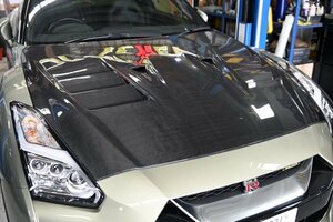 TOP SECRET R35 ドライカーボン M17 エアロボンネット