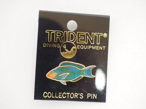 未使用・展示品 TRIDENT ピンバッチ [KB43793]