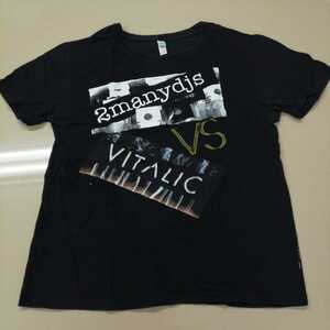 B06 バンドTシャツ　2many DJS vs VITALIC 2010ジャパンツアー　大沢伸一　ヴィタリック