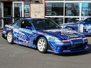 GP SPORTS（ジーピースポーツ）　G-SONIC EVOLUTION　180SX（RPS13・KRPS13）　カナード＆フェンダーセット（未塗装）