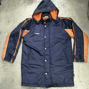  Reebok reebok bench coat reverse side f lease child 160 navy blue .d1