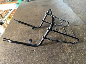 Z400J rear carrier Black Club bar touring Z500B Z550FX