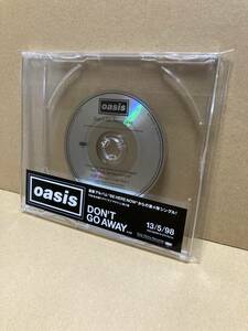 JPN PROMO-ONLY！美盤8cm CD！オアシス Oasis Don't Go Away SONY QDDA 93008 見本盤 プロモ BE HERE NOW ADVANCE SAMPLE JAPAN 1ST PRESS