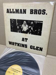 稀LP！オールマン・ブラザーズ・バンド Allman Brothers Band / At Watkins Glen Midnite Records 2607 伝説 ライヴ SUMMER JAM LIVE 1973 