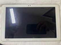 LG エルジーQua tab PZ 16GB ホワイト LGT32 au タブレット 端末 デバイス 本体 コーティング済み_画像6