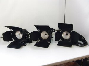 東芝ライテック/RDS 10-5II×1台とAL-10-5-3×2 ライト3台セット【中古/電球欠品のためジャンク】*342375-77