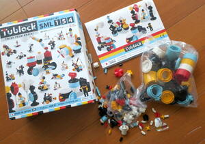 美品　知育玩具　レゴ　Tublock　日本製　5歳〜　ブロック　おもちゃ　車　男の子