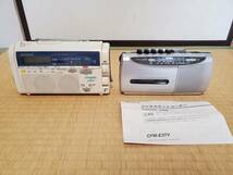 【訳あり動作品】aiwa/SONY ラジオ ラジカセ 2点 2台 2個 セット まとめ売り FR-C150A CFM-E3TV ジャンク_画像1