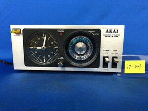 *17-021* program таймер AKAI/ Akai RT-100 много уровень работа тип Showa Retro электризация проверка settled аудио таймер [ б/у товар ]