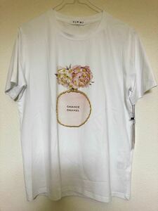 Tシャツ レディース 香水 キラキラ ホワイト 韓国風 オルチャン セール中 1500→1280円