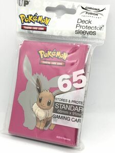 【複数同梱送料一律】 ポケモンカード 海外 イーブイ 65枚 スリーブ デッキシールド ウルトラプロ Ultra pro