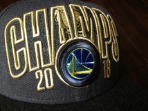 【既決USA】2018 NBA CHAMPIONS ★ Golden State Warriors@完売刺繍ロゴ入【2018 NBA Finals Champions Locker Room Hat】@Dark Grey_画像7