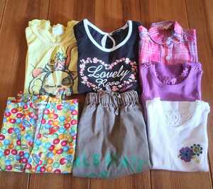 * set sale child clothes 90cm4 point 100cm1 point 110cm2 point beautiful goods *