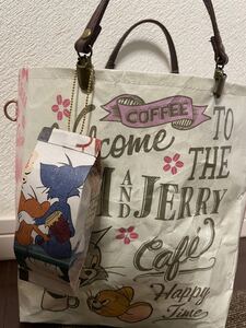 紙袋リメイク♪ランチバック♪トムとジェリー